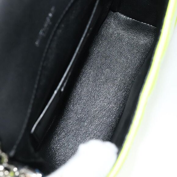 Saint Laurent Vicky Green Patent Leather Shoulder Bag (Pre-Owned) - Picture 8 of 16